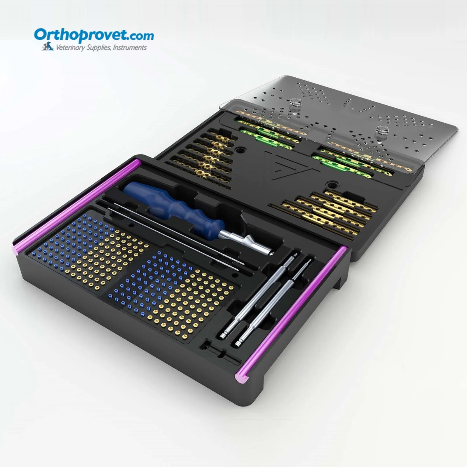 Midi Extended Implant Kit for Veterinary, Titanium