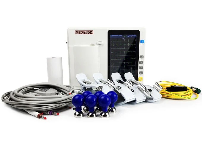 ECG Device 3 Channel ECG machine, Slim, Advanced and Light Weight EKG-6A